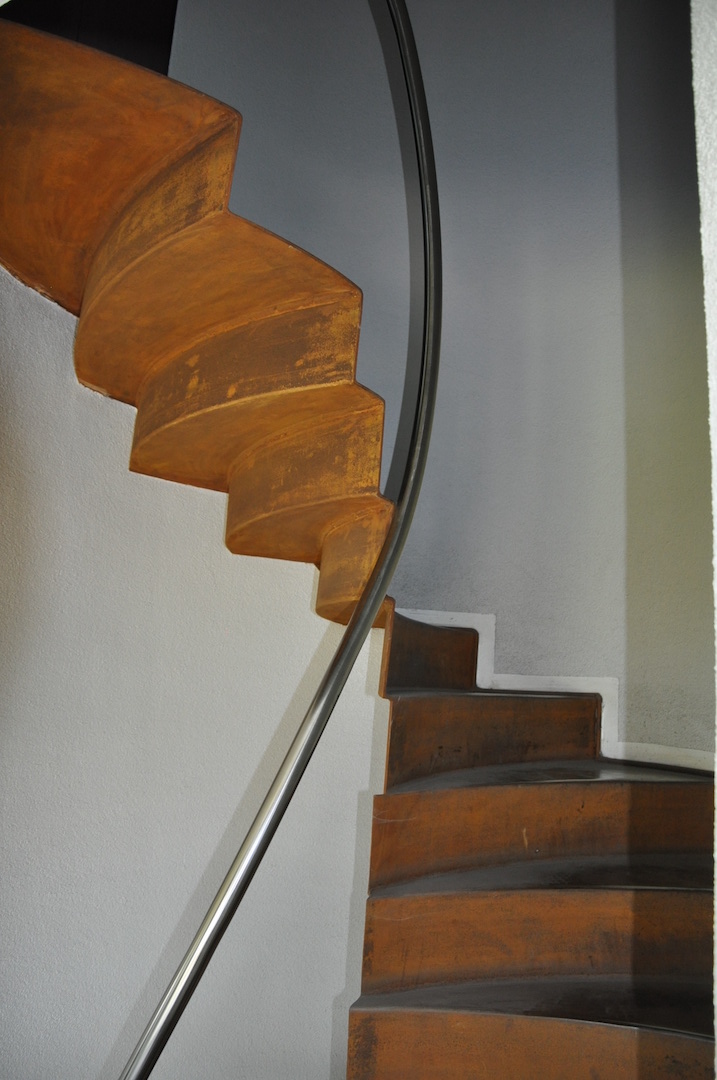 Designer Treppe Treppengeländer, Kunst am Bau